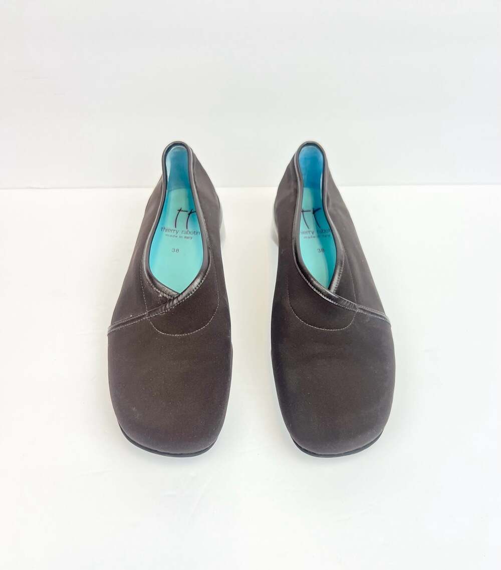 Thierry Rabotin Hero Low Heel Microfiber Comfort Shoes US 7.5 Euro 38 - Picture 6 of 8